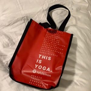 Reusable lululemon small bag